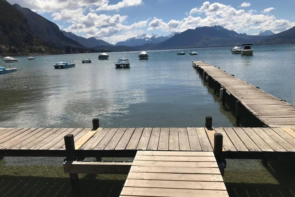 Chez Jacques - Terrasse Avec Vue Lac Et Montagne Анси Екстериор снимка